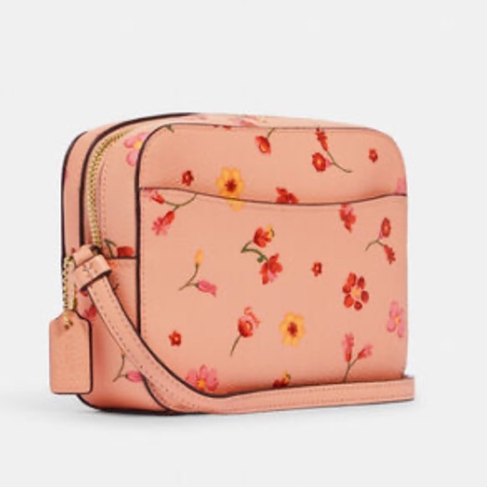 COACH Mini Camera Bag With Mystical Floral Print - Picture 2 of 12